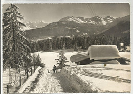 Suisse Vs Valais Crans S/sierre Le Lac Moubra En Hiver Neige Ed Deprez Photo Service Carte Grand Format 20,8x14,5 Cm - Sierre