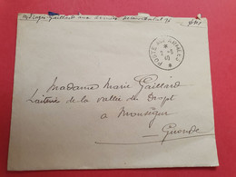 Enveloppe En Fm Du Sp 96 Pour Monségur En 1940 - N 137 - WW II