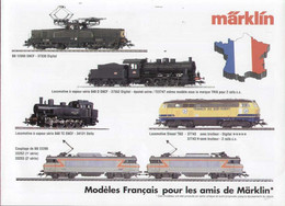 Catalogue MÄRKLIN 1998 Modéles Français Pour Les Amis De Märklin - French