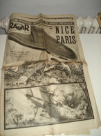C31 Radar N° 162 - 1952 - Catastrophe Nice Paris - Maurras - Indochine - Orson Welles - Tignes Meurt - Variole Marseille - School