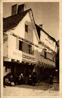 Delcampe - AURAY VIEILLES MAISONS A SAINT GOUSTAN BOUCHERIE - Auray