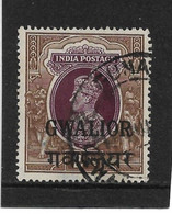 INDIA - GWALIOR 1948 2R SG 113 FINE USED Cat £12 - Gwalior