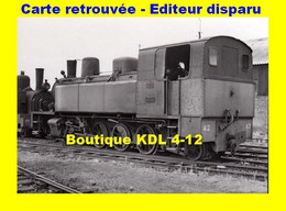 BVA 618-03 - Loco Corpet-Louvet 141 T N° 42 - CAUDRY - Nord - CF Cambrésis - Matériel