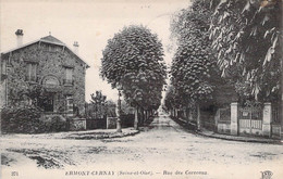 CPA - 95 - ERMONT CERNAY - Rue Des Carreaux - Timbre Taxe - Ermont-Eaubonne