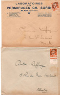 PREOBLITERES N°99  SUR 2 LETTRES .ANNEE 1948 - 1893-1947