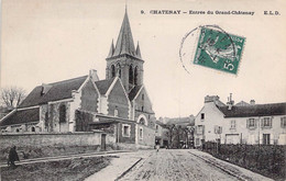 CPA - 95 - CHATENAY - Entrée Du Grand-Châtenay - ELD - Autres & Non Classés