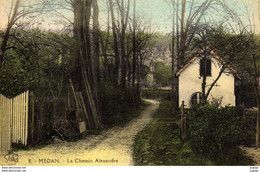 MÉDAN   Le Chemin Alexandre. - Medan