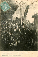 Cadouin * La Procession De St Suaire * Fête Religieuse Pardon Cérémonie - Autres & Non Classés