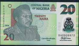 NIGERIA P34p   20 NAIRA 2016 #DA  UNC. - Nigeria