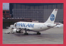 BELLE PHOTO REPRODUCTION AVION PLANE FLUGZEUG - USA AIRBUS PAN AM - Aviación