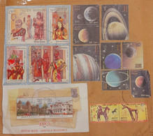 INDIA 2022 SOLAR SYSTEM/ FASHION/ MAHATMA GANDHI/ INDO-IRAN JOINT Stamps Franking On Registered Speed Post Cover - Lettres & Documents