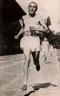 Sports, Athlétisme: Raphaël Pujazon, Champion D'Europe 3000 Steeple En 1946 - Carte Diagne "au Service Du Sport" - Atletismo