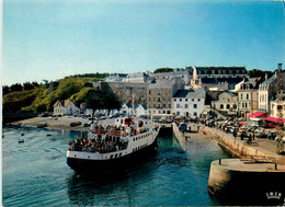 Belle Ile En Mer * Arrivée Du Bateau Vapeur GUERVEUR Au Port Du Palais * Belle Isle - Belle Ile En Mer