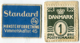 N93-0695 - Timbre-monnaie - Danemark - Standard Mønsterforretning - 1 øre - Kapselgeld - Encased Stamp - Notgeld