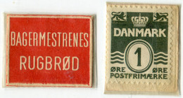 N93-0696 - Timbre-monnaie - Danemark - Bagermestrenes Rugbrød - 1 øre - Kapselgeld - Encased Stamp - Noodgeld
