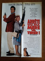 AFFICHE CINEMA ORIGINALE FILM ARRETE OU MA MERE VA TIRER ! 1992 SYLVESTER STALLONE ESTELLE GETTY 53.2CMX40.2CM - Affiches & Posters