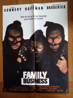 AFFICHE CINEMA ORIGINALE FILM FAMILY BUSINESS 1989 SEAN CONNERY DUSTIN HOFFMAN 51.5CMX38.5CM DE SIDNEY LUMET - Affiches & Posters