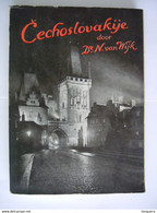 Cechoslovakije 1920 - 1929 Feiten En Indrukken Door N. Van Wijk Met Landkaart - Géographie