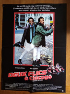 AFFICHE CINEMA ORIGINALE FILM DEUX FLICS A CHICAGO 1986 BILLY CRISTAL GREGORY HINES 52.1CMX38.5CM DE PETER HYAMS - Affiches & Posters