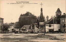 CPA Le Lot Pittoresque - LACAPELLE-MARIVAL - Place Du Poirail Et Le (353865) - Lacapelle Marival