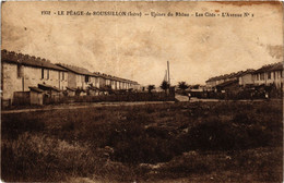 CPA Le PÉAGE-de-ROUSSILLON - Usines Du Rhone - Les Cites (391947) - Roussillon