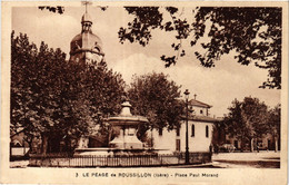CPA Le PÉAGE De ROUSSILLON - Place Paul Morand (391953) - Roussillon