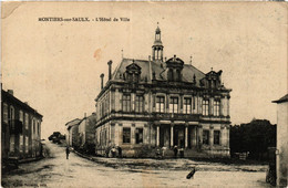 CPA MONTIERS-sur-SAULX - L'Hotel De Ville (391577) - Montiers Sur Saulx