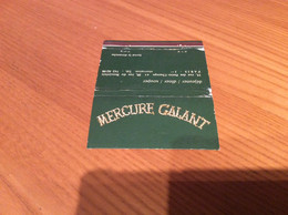 Pochette D'allumettes SEITA Publi-Sun "MERCURE GALANT - PARIS (75)" - Boites D'allumettes