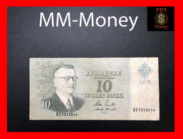 FINLAND 10 Markkaa 1963  P. 104   VF - Finland