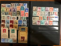 Poland 1955 Complete Year Set. 65 Mint Stamps & 4 Souvenir Sheets. MNH - Full Years