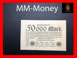 GERMANY   50.000  50000 Mark  9.8.1923  P. 99  "2 P.h.s"     XF - 50000 Mark