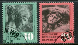 DDR / E. GERMANY 1958 Ancient Art Used.  Michel  667-68 - Gebraucht