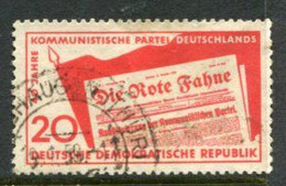 DDR / E. GERMANY 1958 Communist Party Anniversary Used  Michel  672 - Gebruikt
