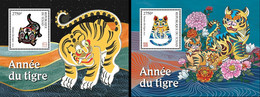 Tchad 2021, Year Of The Tiger, 2BF - Astrologie