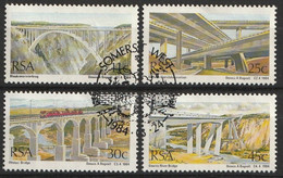 South Africa - 1984 - Bridges - Complete Set - Oblitérés