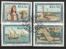 South Africa RSA - 1988 - Discovery Of The Cape By Bartolomeu Dias - Complete Set - Oblitérés