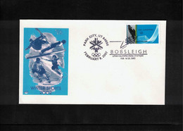 USA  2002 Olympic Games Salt Lake City Bobsleigh Interesting Cover - Winter 2002: Salt Lake City