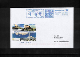 Germany 2005 Olympic Games Torino Interesting Letter - Winter 2006: Turin