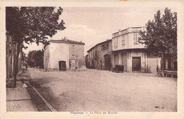 CPA - 11 - PEPIEUX - La Place Du Marché - Vieux Véhicule - ERA - Other & Unclassified