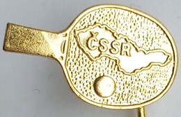 ČSSR, Czech Republic Table Tennis Association Federation Union   PINS A11/4 - Tennis De Table