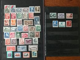 Poland 1953 Complete Year Set. 46 Mint Stamps. MNH - Années Complètes