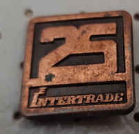 IBM Intertrade 25 Years  Offical Dealer For Former Yugoslavia Slovenia Pin - Computers