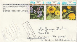 Cuba 1996 Cover Mailed - Covers & Documents