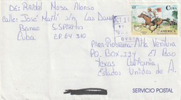 Cuba 1997 Cover Mailed - Covers & Documents