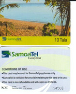 SAMOA ISLANDS $10 BEACH INDUCTIVE MINT/USED ? READ DESCRIPTION !! - Samoa