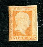 LOT002 Prussia 1850 Mi.1/scott2 M* ( Cat.€110.) - Nuovi