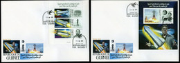 Guinea 2021, Space, Mars Rocket Prototype, 4val In BF +BF In 2FDC - Africa