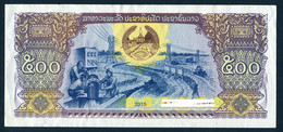 LAOS-NEW-Billet De Banque500 Kip 2015 - Laos
