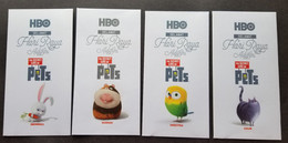 Malaysia HBO Cinema Secret Life Of Pets 2016 Pet Movie Cartoon Angpao Animation Bird Cat Rabbit (money Red Packet - Neujahr