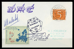 1962, Niederlande, EZ 88C1, Brief - Altri & Non Classificati